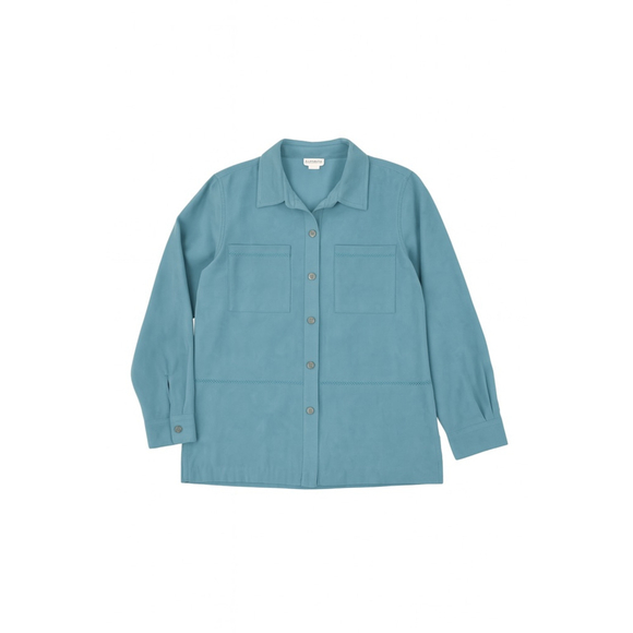 Alfred Dunner Tops - Women's Alfred Dunner Button-Up Shirt Size 10 Blue